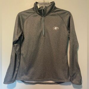 Knights Apparel for Her Georgia Quarter Zip Pullover Sz XL